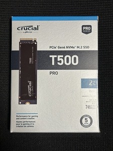 crucial M.2-2280（PCI Express Gen4x4 NVMe） 2TB SSD「CT2000T500SSD8JP」 USED品