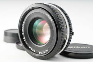 【美品】Nikon ニコン Ai-s Nikkor 50mm f/1.8 Pancake MF Lens #257Z