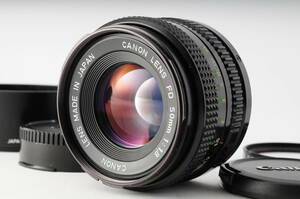 Canon キャノン New FD NFD 50mm f1.8 MF Prime Lens #264Z