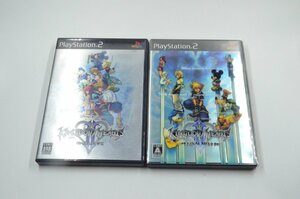 Kingdom Hearts FINAL MIX II ファイナルミックス セット PS2 キングダムハーツ ゲームソフト 中古