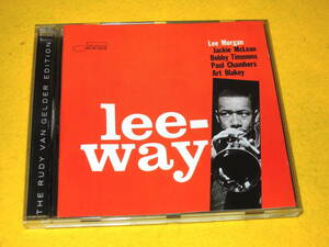 LEE MORGAN リー・モーガン RVG リマスター CD LEEWAY LEE-WAY リーウェイ ブルーノート BLUE NOTE
