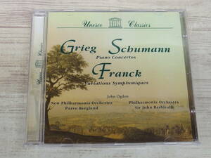 CD / Grieg/Schumann/Franc;Piano Con / Barbirolli, Po他 /『D41』/ 中古