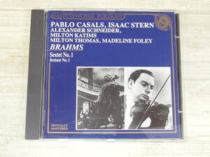 CD / Brahms Sextet / Pablo Casals /『D41』/ 中古