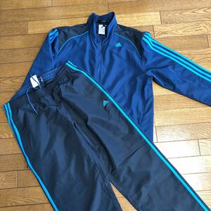 アディダス adidas ウィンドブレーカー パンツ 上下セット クライマライトclimalite吸汗速乾性LL2ＬXL