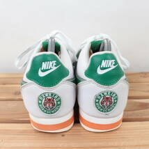 z274 ナイキ クラシックコルテッツ ストレンジャーシングス US10.5 27.5cm/白 緑 NIKE CLASSIC CORTEZ レディース スニーカー 中古_画像5