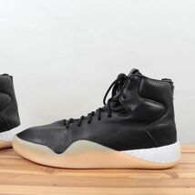 z9856 アディダス ハイカット スニーカー US9 27.0cm/黒 ブラック adidas チュブラー TUBULAR HI MID メンズ 中古_画像7