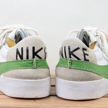 z500 ナイキ ブレーザー ロー ジャンボ US8 26.0cm/白 ホワイト 黄緑 NIKE BLAZER LOW 77 JUMBO ブレザー メンズ スニーカー 中古_画像4