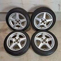 HA11S アルトワークス外し 165/55R14【4本】フォルクスワーゲン純正アルミ_画像1