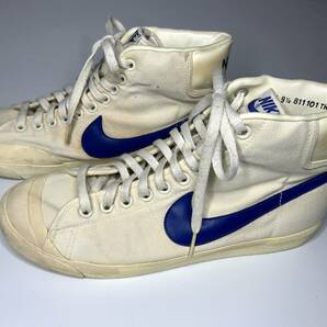 NIKE BLAZER CANVAS MID US9 1/2inch 1981年製ナイキ ブレイザーミッドの画像3