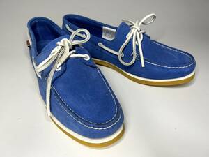 AIGLE Deck shoes エーグル スエードデッキシューズ ブルー EUR42/26.5cm