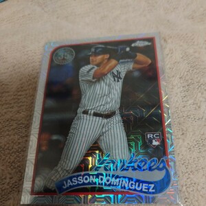 RC 2024 Topps Series 1 Jasson Dominguez ジェイソン ドミンゲス1989 Topps Chrome シルバーパック ヤンキース