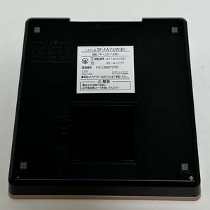 Pioneer パイオニア TF-FA75W デジタルコードレス電話機 子機1台付き ブラックの画像3