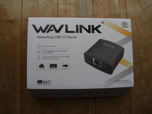 ☆新同品・送料無料☆WAVLINK USB 2.0 RT-NU78M41-JP ネットワーク プリントサーバー 