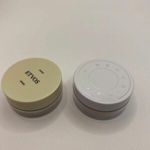 フェイスパウダー　ETVOS BECCA 2セット　粉　パウダー　トラベルサイズ　軽量　ファンデーション　化粧品