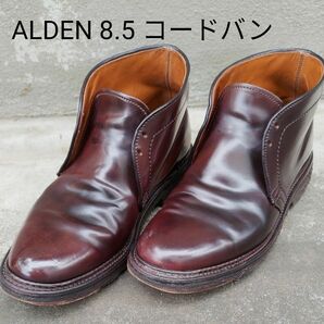 ALDEN チャッカブーツ コードバン