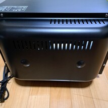 オーブントースター HTR-R8-K （ブラック） 保障あり　美品！！_画像7