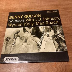 US盤 BENNY GOLSON / Reunion★Wynton Kelly,J.J.Johnson max roach/jazz land