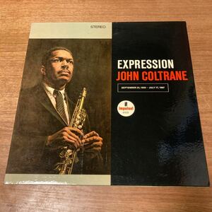 US盤 John Coltrane / Expression A-9120コーティング//VAN GELDER 刻印 ジョン コルトレーン