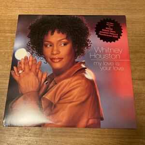 美品 1999年 ホイットニー・ヒューストン Whitney Houston 2枚組12''EPレコード My Love Is Your Love/