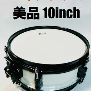 【美品】Pearl(パール)リズムトラベラー　スネア 10インチ×4インチ