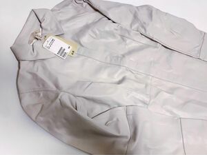 【SALE】訳あり　H&M フェイクレザー　シャツジャケット