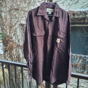 Carhartt　長袖シャツ（ワークシャツ）XLサイズ