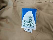 着用回数が少ない通常の古着程度美品保管品★vintage★アメリカ製★SIERRA DESIGNS★シェラ★マウンテンパーカー★グリーン　Sサイズ_画像4