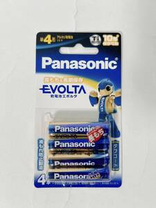 [ new goods unused free shipping ] total 8ps.@ single 4 shape alkaline battery evo rutaEVOLTA 4ps.@ pack ×2 LR03EJ/4B Panasonic 1.5V 4