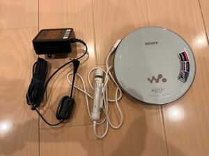 SONY CDウォークマン D-NE730　電源アダプター　動作確認　ポータブルCDプレーヤー WALKMAN 