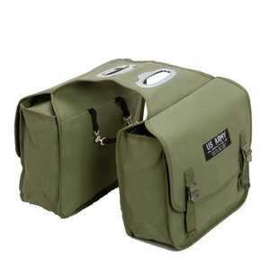 USアーミーバッグ■ US ARMY サイドバッグ （サドルバック） カラー：カーキ 20L 新品