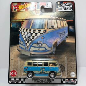 Hot WHeeLs BOULEVARD VOLKSWAGEN DELUXE STATION WAGON ホットウィール ブールバード VW フォルクスワーゲン ワゴン バス タイプ2