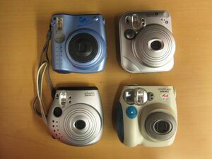 【現状品】FUJIFILM インスタントカメラ チェキ instax mini 4点 まとめ セット 【e】