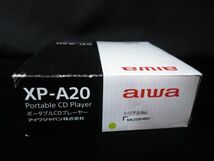 未使用 aiwa アイワ ポータブル CDプレーヤー XP-A20 【f】_画像7