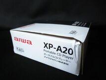 未使用 aiwa アイワ ポータブル CDプレーヤー XP-A20 【f】_画像6