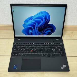 Lenovo ThinkPad P16s Gen1 Core i7-1270P 2.2GHz メモリ32GB SSD 512GB NVIDIA T550 Windows11 1円 ノートパソコン