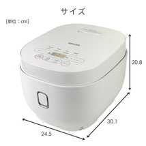 炊飯器 5.5合 マイコン式炊飯器 5.5合炊き 一人暮らし YJP-DM102_画像8