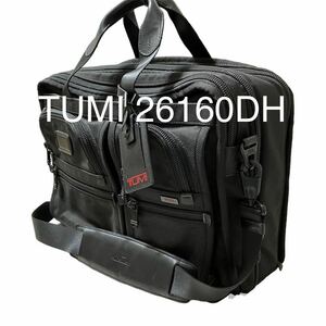 極美品TUMI トゥミ ビジネスバッグ エクスパンダブル ショルダーバッグ 2way バッグ 黒 ブラック 26160DH A4 PC可能ブリーフケース 