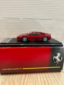 ★　BBR　★　正規品 ★　1/43 美品　FERRARI　フェラーリ　F355　BERLINETTA　RED　F　355　イタリア製　高級ハンドメイド