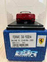 ★　BBR　★　正規品 ★　1/43 美品　FERRARI　フェラーリ　360　MODENA RED 360 赤　イタリア製　高級ハンドメイド_画像7