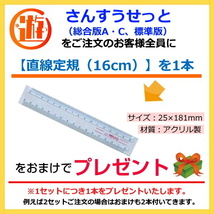 期間限定 おまけ付 算数 基礎知識 算数セット さんすうせっと標準版 内容12点 ものさし おまけ付 計算カード 一年生 家庭学習_画像9