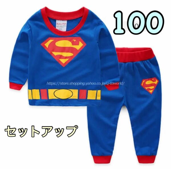 【100】キャラクター　パジャマ　上下セット　2点セット　韓国子供服