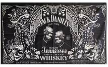 ★室内装飾仕様★ JACK DANIEL’S ジャックダニエル旗 J00 インテリア ガレージ雑貨 アメリカ雑貨 パブグッズ バー フラッグ アンティーク_画像4