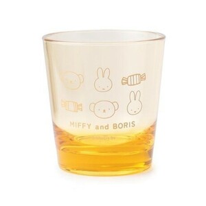 ミッフィー クリア タンブラー ( イエロー ) 18018 MIFFY ボリス グッズ コップ カップ プラスチック カップ プラコップ キャラクター