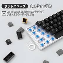 ブラックンシュガー 110キー ゲーミングキーキャップ 110キーPBT セットダブルショットOEM プロファイルMX構造 Che_画像5