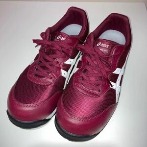 アシックス 安全靴 CP201 27.0cm asics 赤 レッド