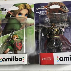 amiibo アミーボ ゼルダの伝説 こどもリンク ガノンドロフ 2体 セット 大乱闘スマッシュブラザーズ 