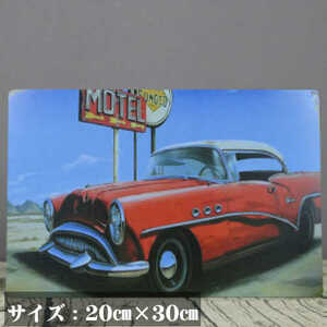 ブリキ看板20×30cm CLASSIC CAR レトロアメリカンガレージ看板 インテリア・アンティーク雑貨 ★TINサイン★