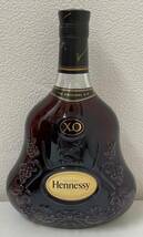 ☆F293■【未開栓・箱付き】ヘネシー Hennessy　XO EXTRA OLD THE ORIGINAL X.O 700ml 40% 箱付 コニャック ブランデー 洋酒 古酒 お酒_画像3
