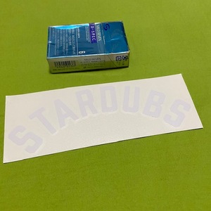 STARDUBS　The semi..　白　抜きステッカー スターダブズ フォルクスワーゲン USDM 空冷 ゴルフ ビートル