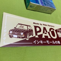 Inkymoles Motors★Ivory★90s★ステッカー　インキーモールズモータース　UK　パオ　PAO　日産_画像2